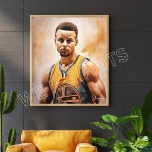 STEPH CURRY 11x17 ART PRINT- One of the Greatest Shooters of all time